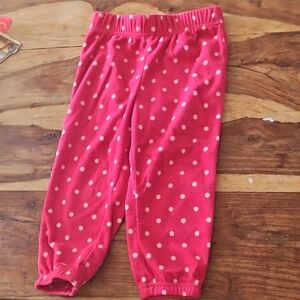 Joe Fresh Red Polka Dot Pajama Pants